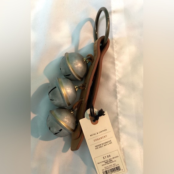 6 Christmas door hanger, NEW stocking holder & jingle bells, 2 pic holders, poem - Picture 4 of 6